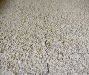 Cup lump rubber pile